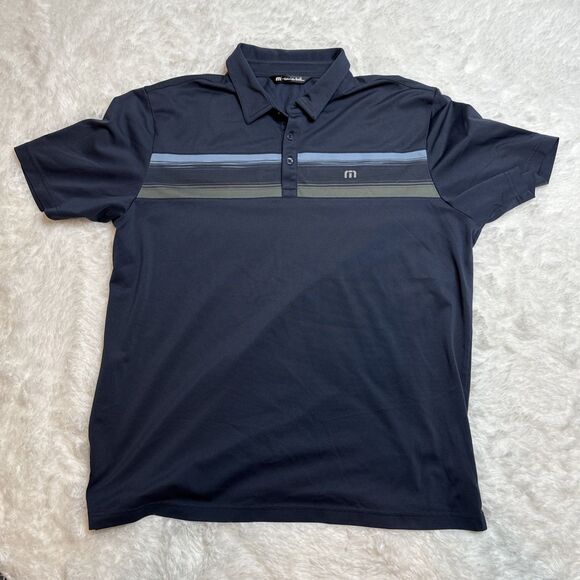 Travis Mathew Polo Golf Performance Short Sleeve Polo - Picture 1 of 5